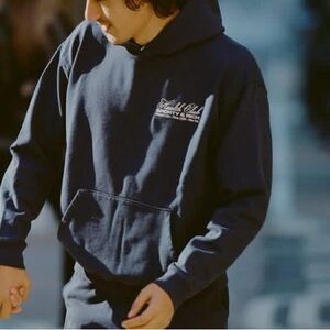 Sporty & Rick Navy Hoodie and matching sweatpants size S
